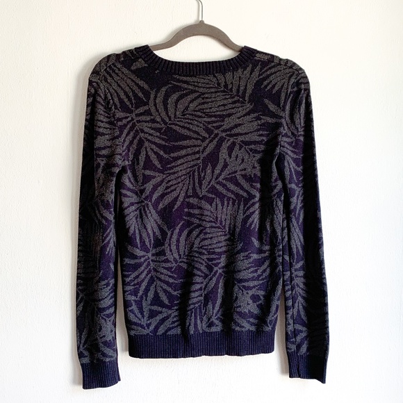 Proenza Schouler for Target botanical fern sweater cardigan X small pre-owned - Picture 2 of 10